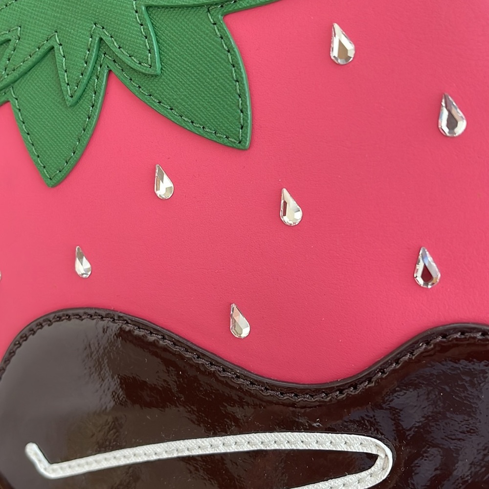 NWT Kate Spade Collectors Crème de La Crème Strawberry Purse and Change Purse - Picture 7 of 7